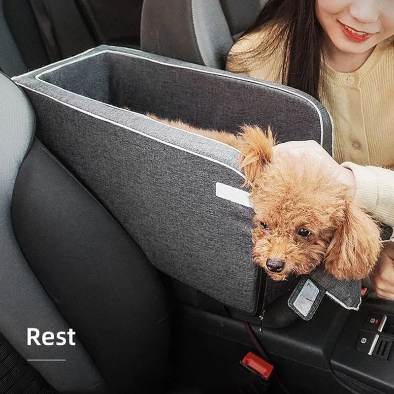 Dog Car Seat Portable Bed Safe Travel Carrier for Small Pets